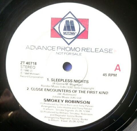 Smokey Robinson - Sleepless Nights