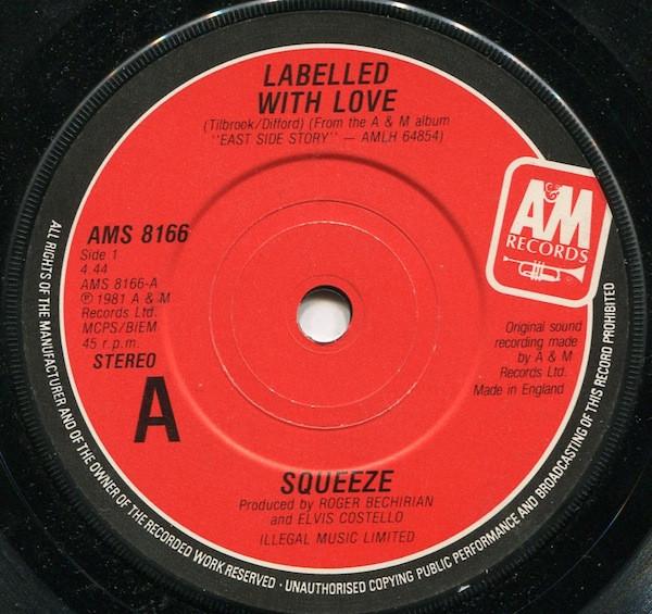 Squeeze  - Labelled With Love