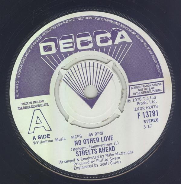 Streets Ahead  - No Other Love