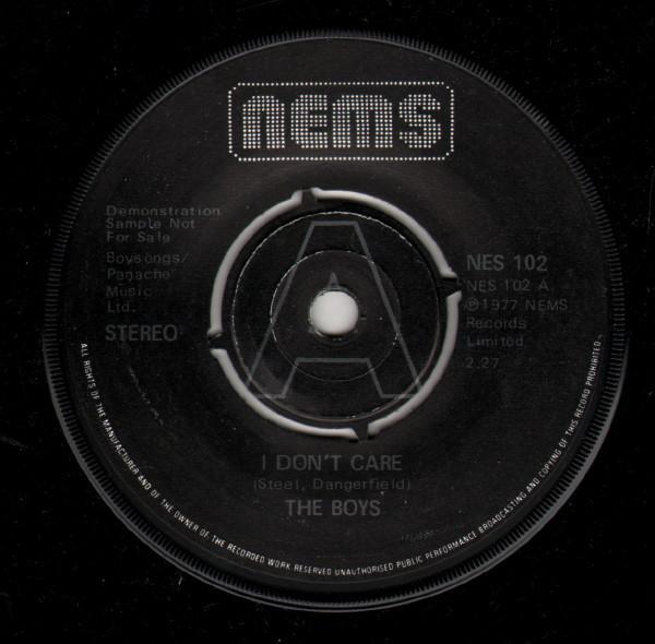 The Boys  - I Don't Care