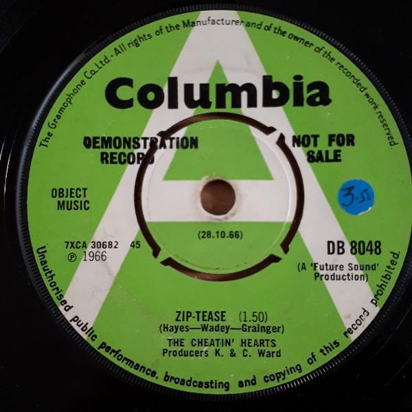 The Cheatin' Hearts  - Zip-Tease / The Bad Kind