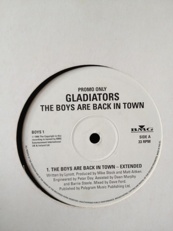 The Gladiators  - The Boys Are Back In Town