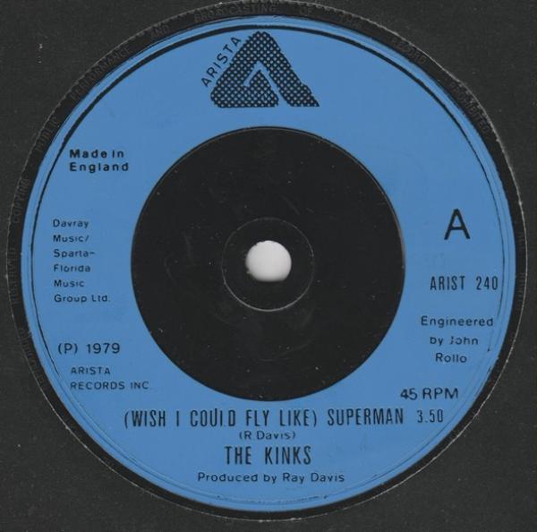 The Kinks - (Wish I Could Fly Like) Superman