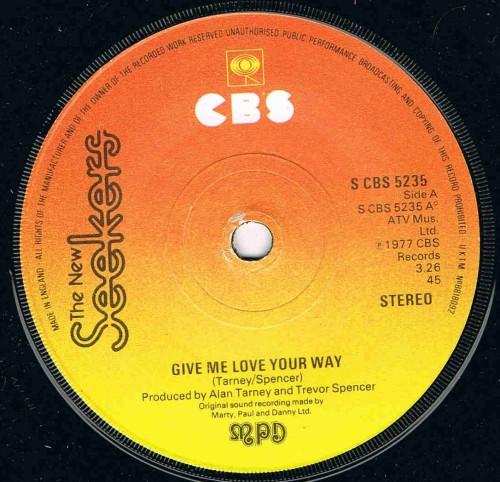The New Seekers - Give Me Love Your Way