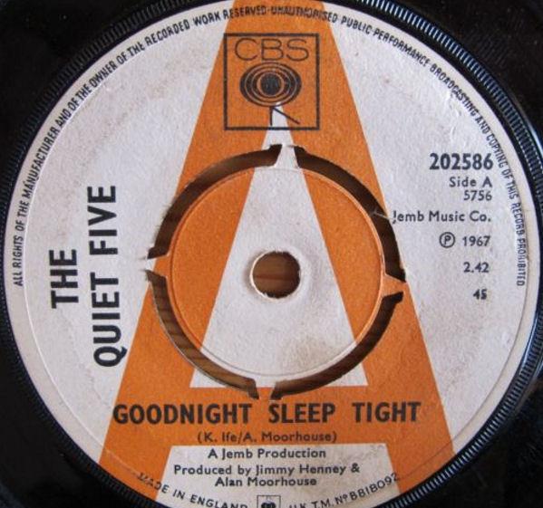 The Quiet Five - Goodnight Sleep Tight / Just For Tonight