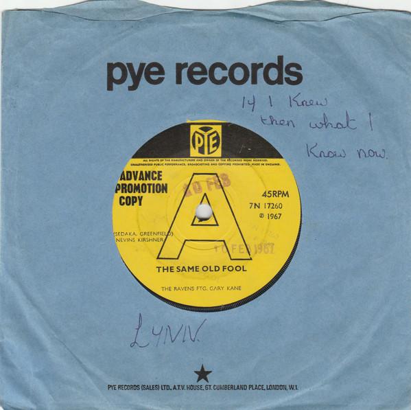 The Ravens , Gary Kane  - The Same Old Fool