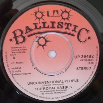 The Royal Rasses - Unconventional People