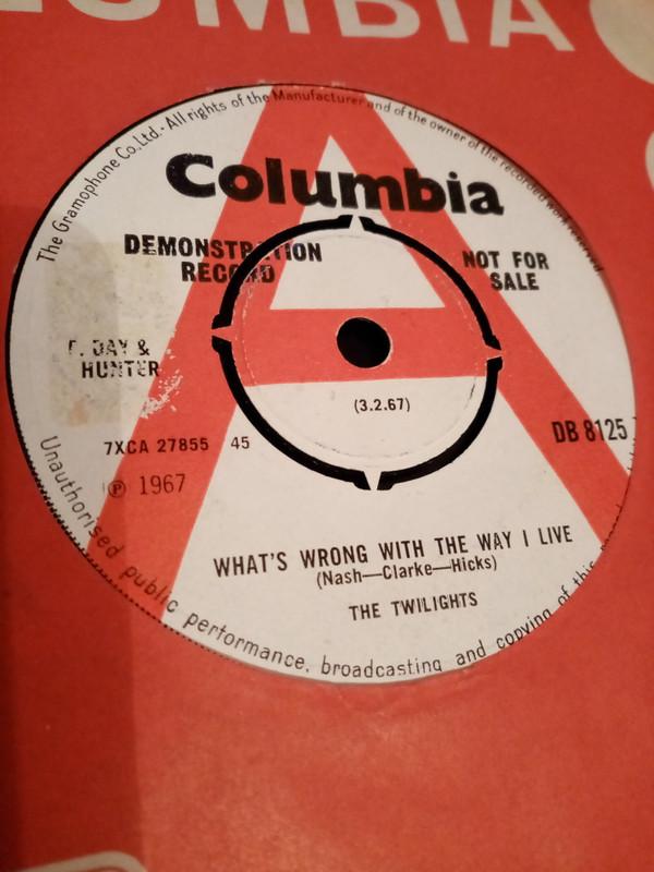 The Twilights  - What's Wrong With The Way I Live