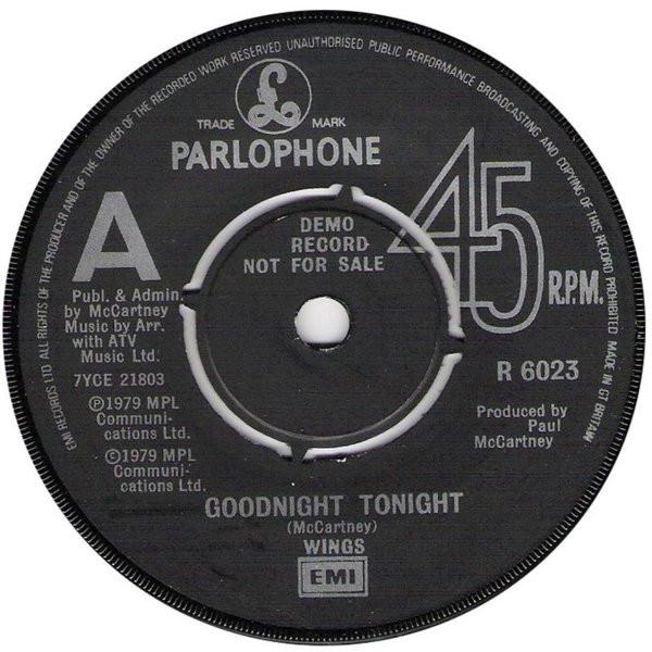 Wings  - Goodnight Tonight